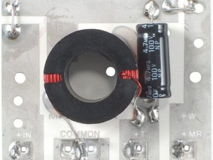 High-Pass Speaker Crossover 3,000 Hz 8 Ohm 100W Assembled crossover