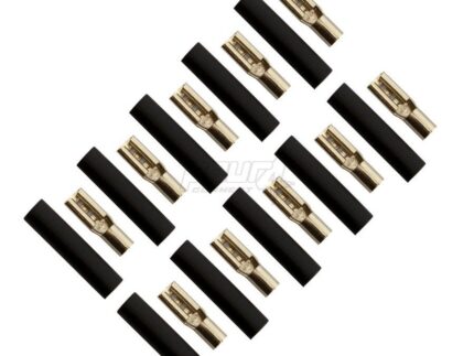 FOUR Connect 4-690732 flat connector 2.5mm²,  2.8mm, black, 10pcs