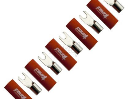 FOUR Connect 4-690826 M4 fork connector 10mm², 5x Red