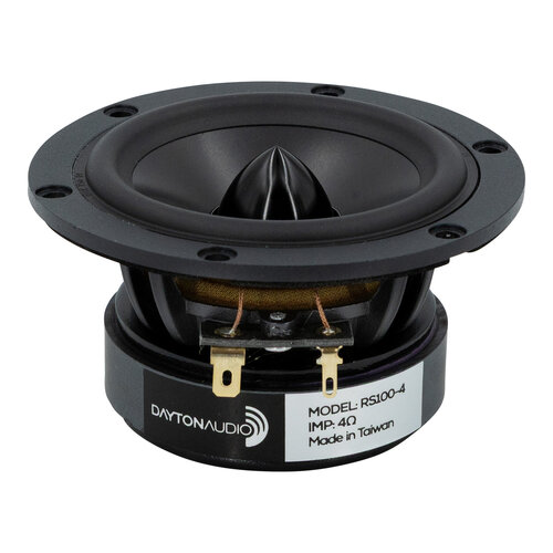 Dayton Audio RS100P-4 4" Reference Paper Woofer 4 Ohm