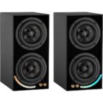 Dayton Audio OPAL1 Bookshelf Speaker Pair Gloss Black - Image 2
