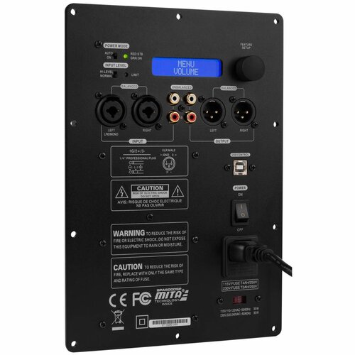 Dayton Audio SPA500DSP Subwoofer Plate Amplifier