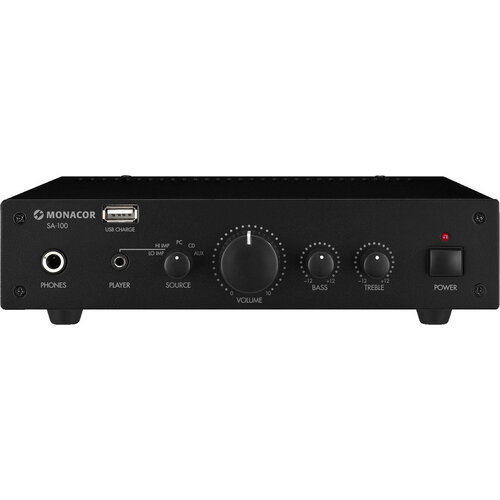 Sideloaded ERP image Monacor SA-100 mini stereo amplifier - Image 1