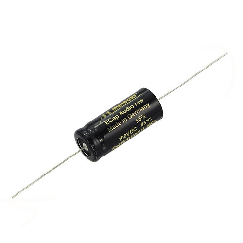 Mundorf ECap RAW | ECAP100-22 | 22 µF | 5% | 100 V | Electrolytic Non-Polarized Cap