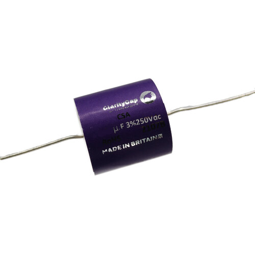 ClarityCap CSA4u7H250Vdc | 4,7 µF | 3% | CSA 250V Capacitor