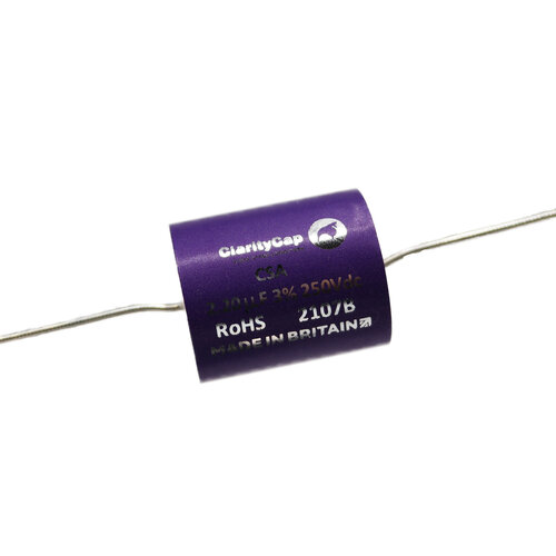 ClarityCap CSA2u2H250Vdc | 2,2 µF | 3% | CSA 250V Capacitor
