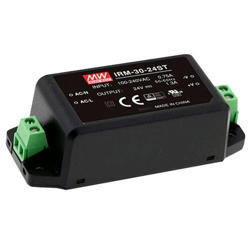 Mean Well IRM-30-24ST Switched Mode Power Supply with Screw Terminal