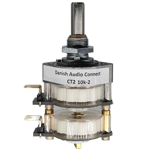DACT CT2-10k-2 Stereo Audio Attenuator/Volume Control 10k Ohm 2 wafers