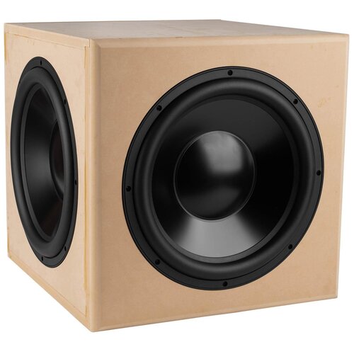 Dayton Audio Powered 1,000 Watt Reference 18" With Dual Passive Radiator Subwoofer Kit