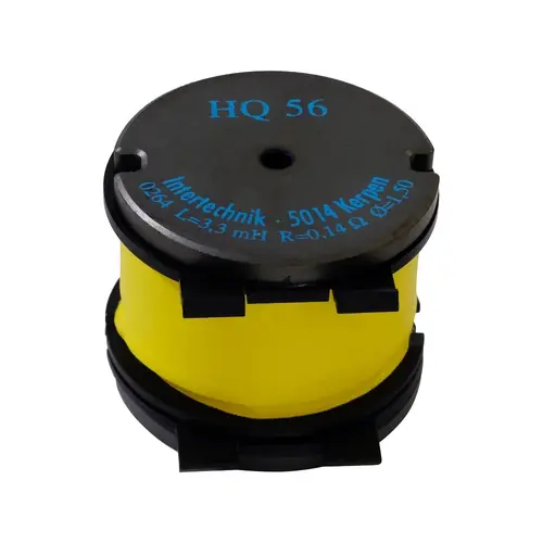Intertechnik HQ58/2.7/160 | 2,7 mH | 0,11 Ω | 5% | 14 AWG | Roller Core Coil