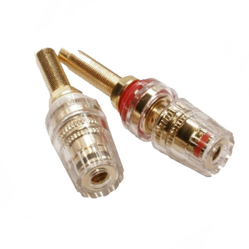 Jantzen Audio 012-0200 Gold Binding Post Pair M8