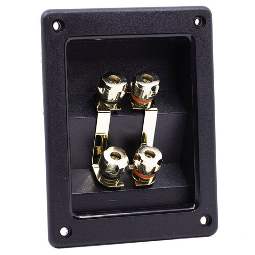 Jantzen Audio 012-0330 Square Terminal Cup | Screw Binding | 123 x 96 mm