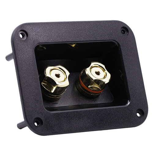 Jantzen Audio 012-0350 Square Terminal Cup | Screw Binding | 124 x 96 mm