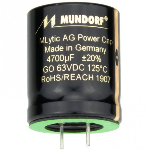 Mundorf MLGO63-10000 | 10000 µF | 20% | 63 V | MLytic AG Power Capacitor