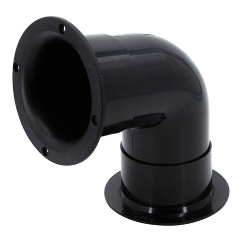 Visaton BR 25.50 Angled Speaker Cabinet Port Tube 76mm ID x 254mm L Flared