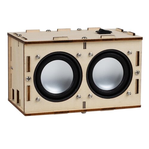 STEM Bluetooth 5.0 Speaker Kit with Wooden Enclosure and 2 x 5W Amp Board