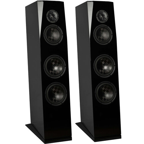 SB Acoustics SASANDU TX Black High-Gloss Tower Speaker Kit with TeXtreme drivers