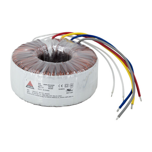 Sideloaded ERP image Amplimo 88616 500 VA | 2 x 25 V Toroidal Transformer - Image 1