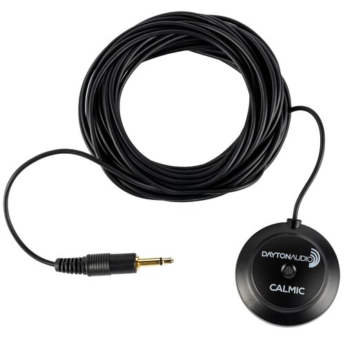 Dayton Audio CALMIC Calibration Mic Measurement Microphone for DSP Modules