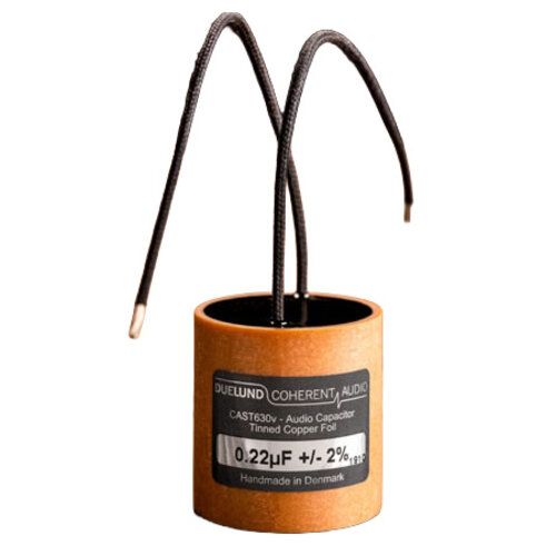 Duelund Coherent Audio CAST-PIO-CU-SN-630-0,33 | 0,33 µF | 2% | 630 V | CAST Paper in Oil Copper-Tin Capacitor