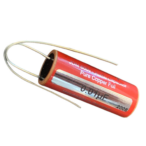 Sideloaded ERP image Duelund Coherent Audio JDM-CU-600-0,068 | 0,068 µF | 2% | 600 V | JDM Pure Copper Foil Bypass Capacitor - Image 1