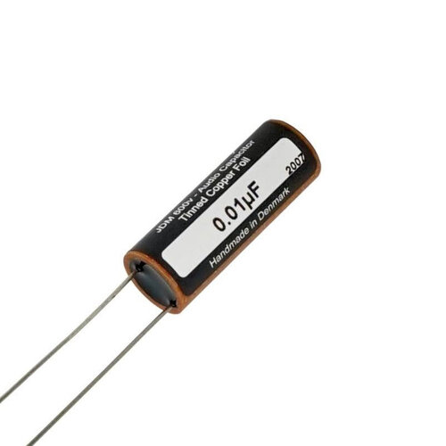 Duelund Coherent Audio JDM-CU-SN-600-0,033 | 0,033 µF | 2% | 600 V | JDM Tinned Copper Foil Bypass Capacitor