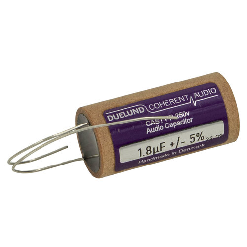 Duelund Coherent Audio CAST-PP-250-5,6 | 5,6 µF | 5% | 250 V | CAST Polypropylene Capacitor