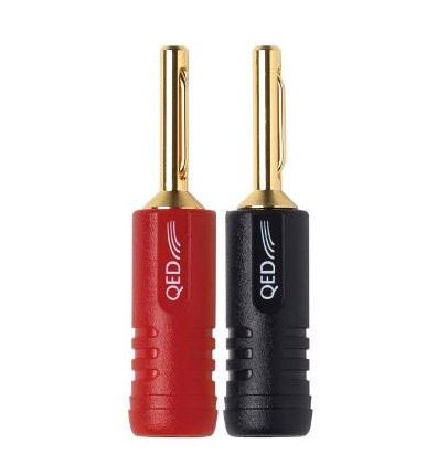QED Screwloc ABS 4mm banana plug