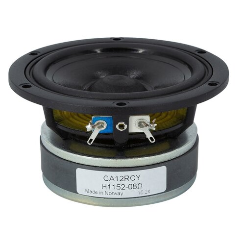 Sideloaded ERP image SEAS Prestige CA12RCY - H1152-08 4.5" Coated Paper Cone Woofer - Image 1